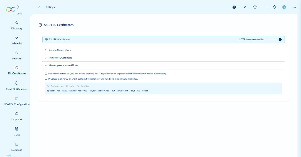 How to generate a certificate