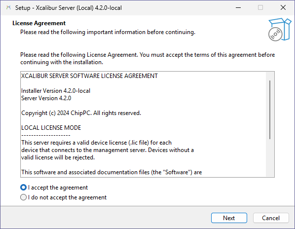License Agreement