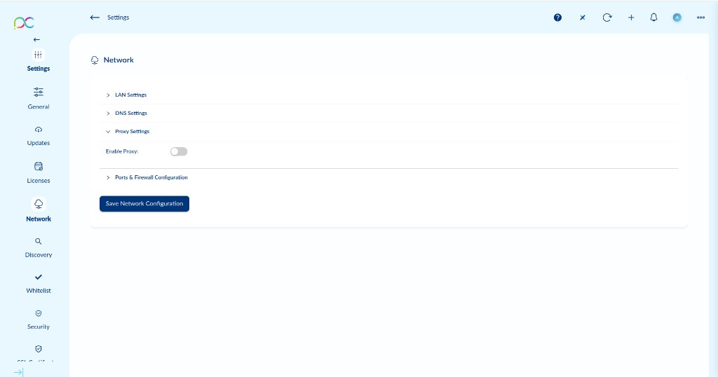 Proxy Settings